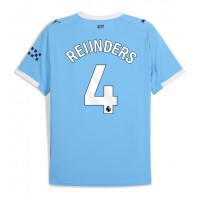 Manchester City Tijjani Reijnders #4 Domáci futbalový dres 2025-26 Krátky Rukáv